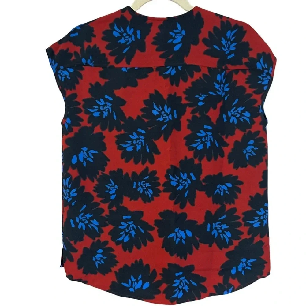 J.CREW FLORAL FIREWORK BLOUSE